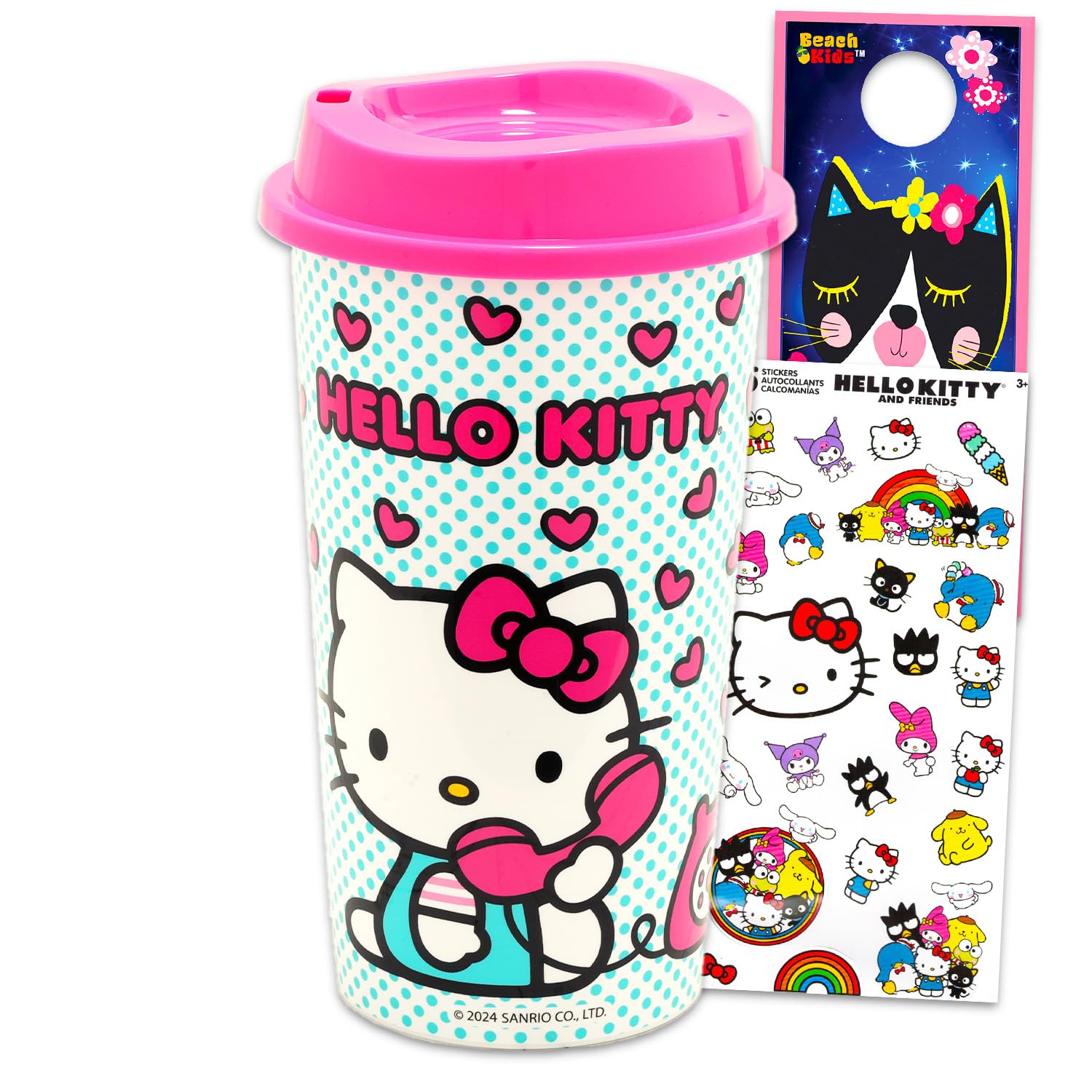 Amazon.com: Hello Kitty Travel Cup Set - Bundle with Hello Kitty